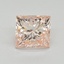 1.53 Ct. Fancy Intense Pink Princess Lab Grown Diamond
