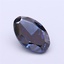 1.24 Ct. Fancy Deep Blue Oval Lab Grown Diamond
