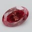 3.14 Ct. Fancy Vivid Brownish Pink Oval Lab Grown Diamond