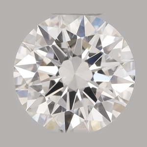 Round diamond — real photo