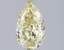 1.74 Ct. Fancy Intense  Yellow Pear Lab Grown Diamond