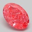 2.21 Ct. Fancy Vivid Pink Oval Lab Grown Diamond