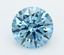 2.14 Ct. Fancy Vivid  Blue Round Lab Grown Diamond