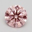 1.86 Ct. Fancy Intense Pink Round Lab Grown Diamond
