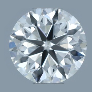 Round diamond — real photo