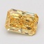 1.06 Ct. Fancy Vivid Yellow Radiant Lab Grown Diamond