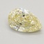 1.75 Ct. Fancy Intense Yellow Pear Lab Grown Diamond