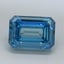 1.00 Ct. Fancy Vivid Blue Emerald Lab Grown Diamond