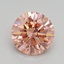 2.02 Ct. Fancy Intense Pink Round Lab Grown Diamond
