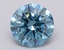 2.02 Ct. Fancy Vivid Blue Round Lab Grown Diamond