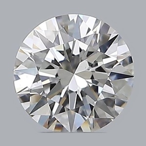 Round diamond — real photo