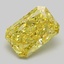 2.06 Ct. Fancy Vivid  Yellow Radiant Lab Grown Diamond