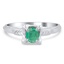 Retro Emerald Vintage Ring
