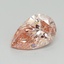 3.07 Ct. Fancy Vivid Pink Pear Lab Grown Diamond