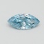 1.01 Ct. Fancy Vivid Blue Marquise Lab Grown Diamond