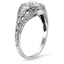 The Faithe Ring, smalltop view on a hand