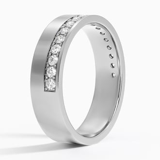 Austin Diamond 5.5mm Wedding Ring