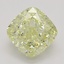 1.03 Ct. Fancy Light Yellow Cushion Diamond