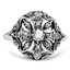 Georgian Diamond Cocktail Ring