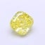 1.03 Ct. Fancy Intense  Yellow Cushion Lab Grown Diamond