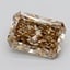 5.06 Ct. Fancy  Brown Radiant Lab Grown Diamond