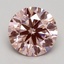 2.01 Ct. Fancy Pink Round Lab Grown Diamond