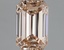 1.53 Ct. Fancy Orangy Pink Emerald Lab Grown Diamond