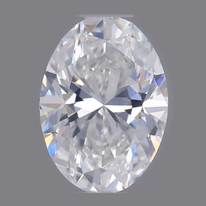 Oval diamond — real photo