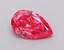 1.03 Ct. Fancy Vivid  Pink Pear Lab Grown Diamond