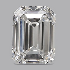 Emerald diamond — real photo