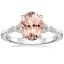 Platinum Nadia Diamond Ring, smalltop view