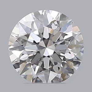Round diamond — real photo