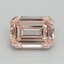8.70 Ct. Fancy Intense Pink Emerald Lab Grown Diamond