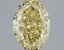 3.10 Ct. Fancy  Yellow Oval Lab Grown Diamond