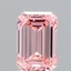 2.06 Ct. Fancy Vivid Pink Emerald Lab Grown Diamond