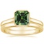 18K Yellow Gold Luna Bridal Set