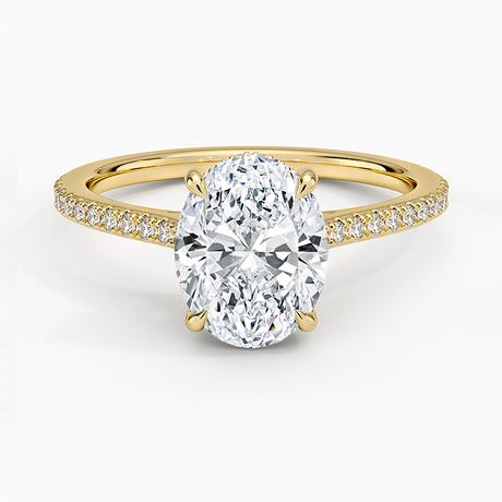 18K Yellow Gold Luxe Lissome Diamond Ring (1/5 ct. tw.)