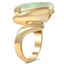The Caron Ring, smalltop view on a hand