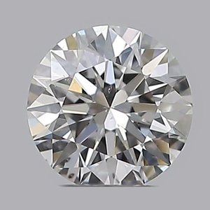 Round diamond — real photo