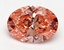 2.00 Ct. Fancy Vivid Pink Oval Lab Grown Diamond