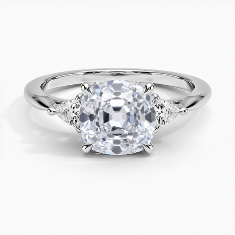 Trillion Three Stone Diamond Ring