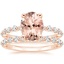 14KR Morganite Marseille Diamond Bridal Set (1/2 ct. tw.), smalltop view