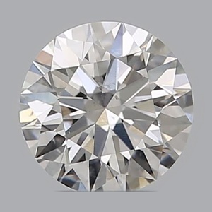 Round diamond — real photo