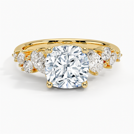Olivetta Tapered Diamond Ring