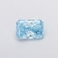 1.30 Ct. Fancy Vivid  Blue Radiant Lab Grown Diamond