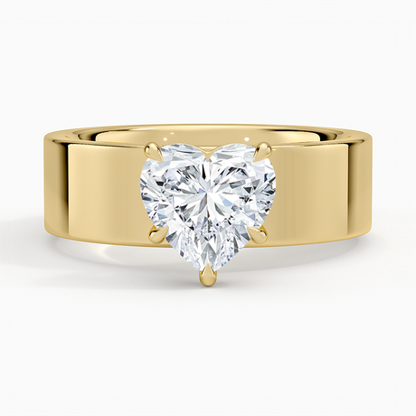18K Yellow Gold Peyton 6mm Solitaire Ring