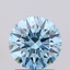 1.30 Ct. Fancy Vivid Blue Round Lab Grown Diamond