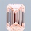 11.10 Ct. Fancy Intense Pink Emerald Lab Grown Diamond