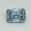 2.19 Ct. Fancy Intense Blue Radiant Lab Grown Diamond