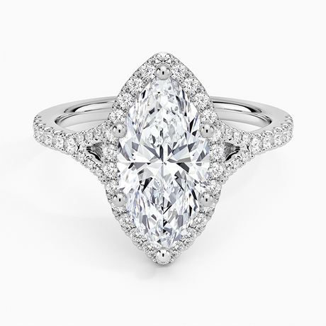 Joy Halo Diamond Ring - Brilliant Earth